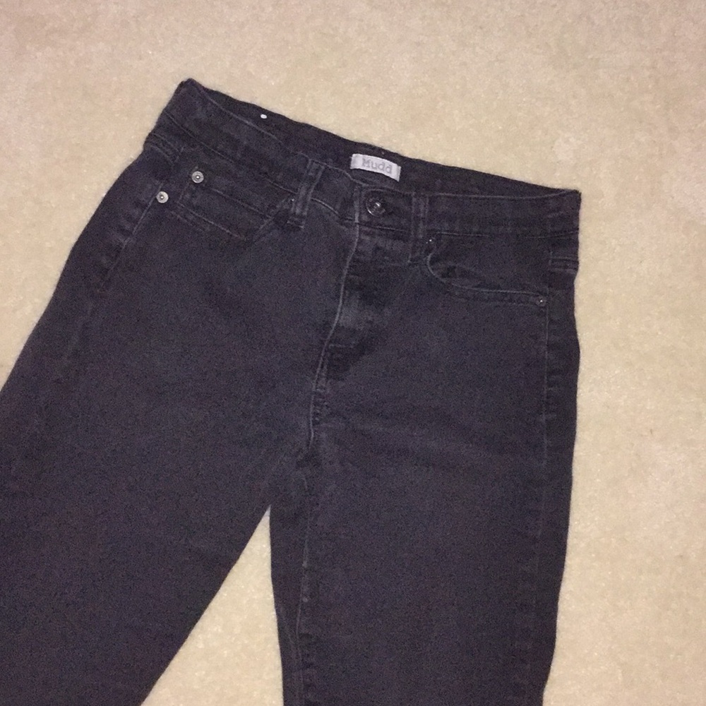 Black high waisted jeggings